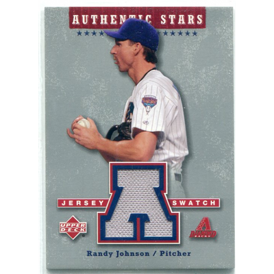 2004 Upper Deck Authentic Stars Jersey #RJ Randy Johnson