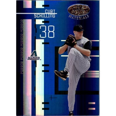 2005 Leaf Certified Materials Mirror Blue #176 Curt Schilling D'backs