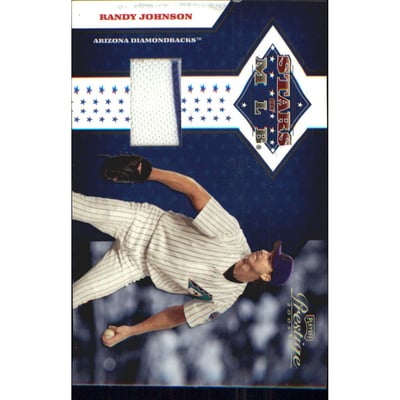 2005 Playoff Prestige Stars of MLB Material Jersey #1 Randy Johnson Pants