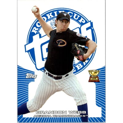 2005 Topps Rookie Cup Blue #139 Brandon Webb