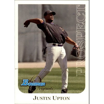 2006 Bowman Originals Prospects #25 Justin Upton
