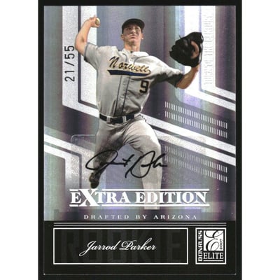 2007 Donruss Elite Extra Edition Signature Turn of the Century #104 Jarrod Parker/55
