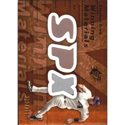 2007 SPx Winning Materials 199 Bronze #SD Stephen Drew/199