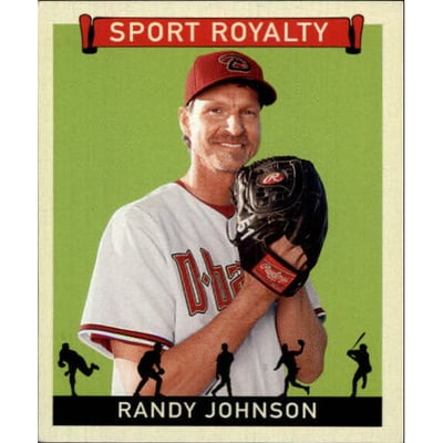 2007 Upper Deck Goudey Sport Royalty #RJ Randy Johnson