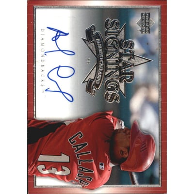 2007 Upper Deck Star Signings #AC Alberto Callaspo S2
