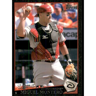 2009 Topps Black #64 Miguel Montero