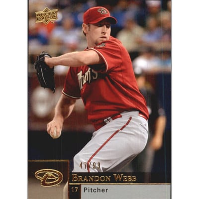 2009 Upper Deck Gold #501 Brandon Webb