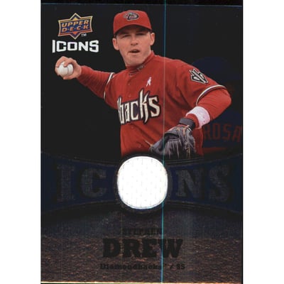 2009 Upper Deck Icons Icons Jerseys #SD Stephen Drew