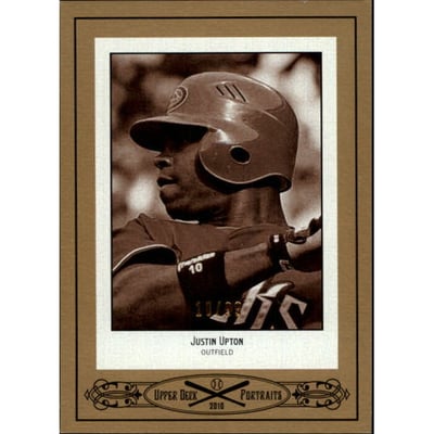 2010 Upper Deck Portraits Gold #SE1 Justin Upton