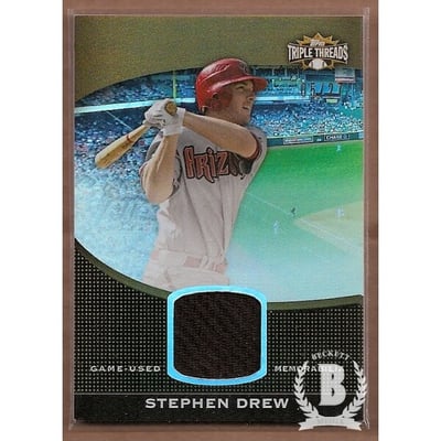 2011 Topps Triple Threads Unity Relics Sepia #TTUS245 Stephen Drew