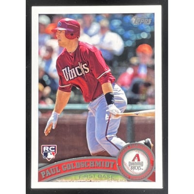 2011 Topps Update #US47 Paul Goldschmidt RC