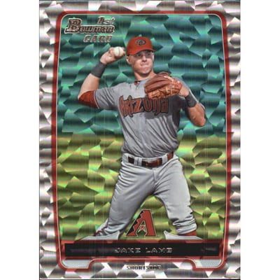 2012 Bowman Draft Draft Picks Silver Ice #BDPP110 Jake Lamb
