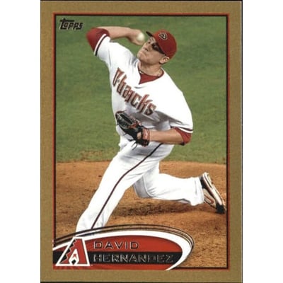 2012 Topps Mini Gold #101 David Hernandez