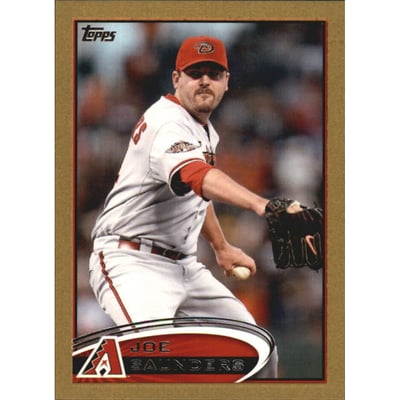 2012 Topps Mini Gold #223 Joe Saunders