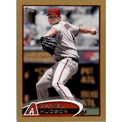 2012 Topps Mini Gold #622 Daniel Hudson