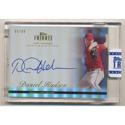 2012 Topps Tribute Autographs #DH2 Daniel Hudson