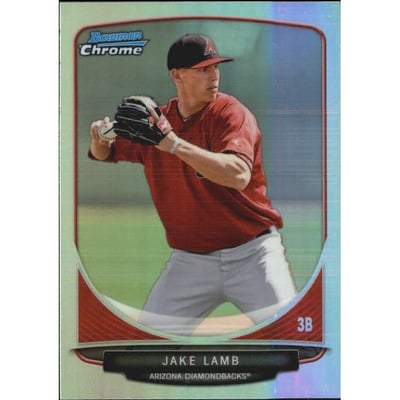 2013 Bowman Chrome Prospects X-Fractors #BCP161 Jake Lamb
