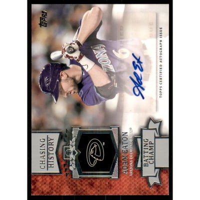 2013 Topps Chasing History Autographs #AE Adam Eaton S2