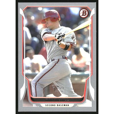 2014 Bowman Silver #109 Aaron Hill