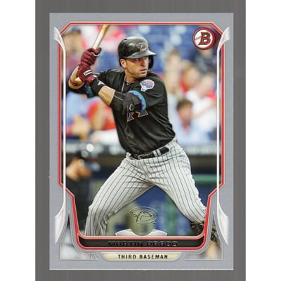 2014 Bowman Silver #154 Martin Prado