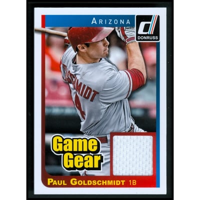 2014 Donruss Game Gear #7 Paul Goldschmidt