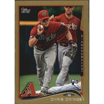 2014 Topps Mini Gold #232 Chris Owings