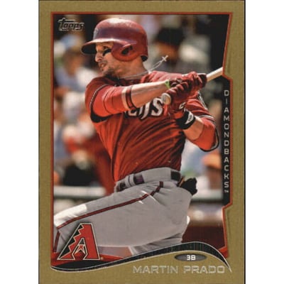 2014 Topps Mini Gold #349 Martin Prado