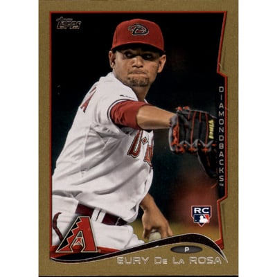 2014 Topps Mini Gold #456 Eury De La Rosa