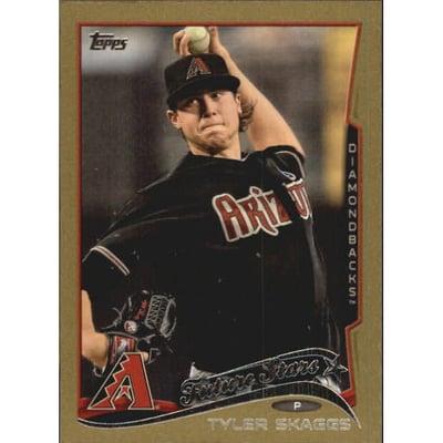 2014 Topps Mini Gold #63 Tyler Skaggs FS