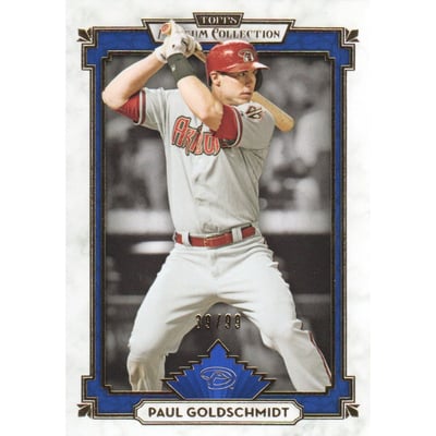 2014 Topps Museum Collection Blue #20 Paul Goldschmidt