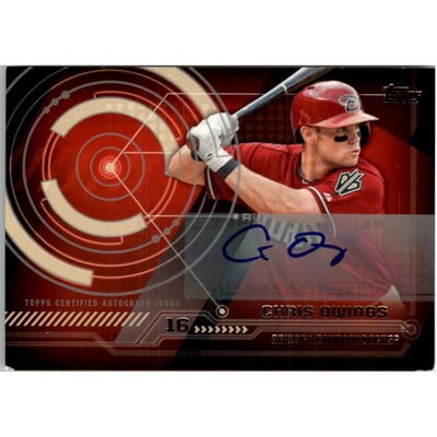2014 Topps Trajectory Autographs #TACO Chris Owings S2