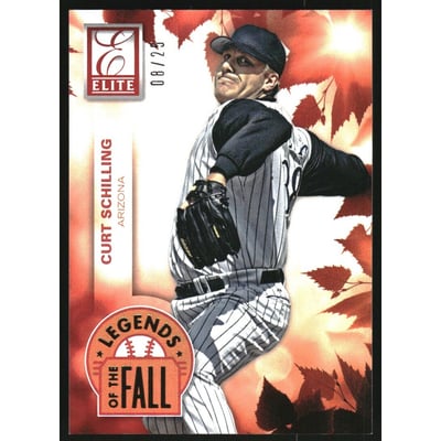 2015 Elite Legends of the Fall Gold #8 Curt Schilling