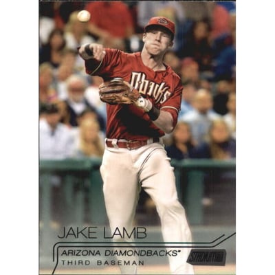2015 Stadium Club Black #299 Jake Lamb