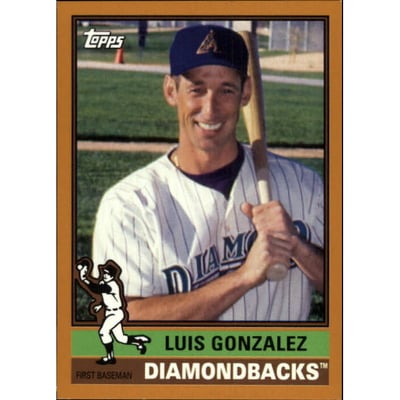 2015 Topps Archives Gold #136 Luis Gonzalez