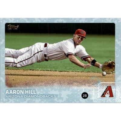 2015 Topps Snow Camo #247 Aaron Hill