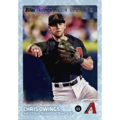 2015 Topps Snow Camo #63 Chris Owings FS