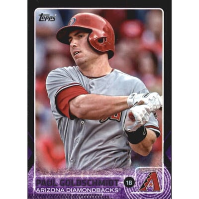 2015 Topps Toys R Us Purple Border #203 Paul Goldschmidt