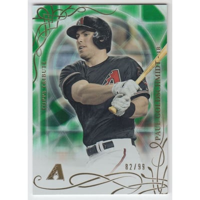 2015 Topps Tribute Green #92 Paul Goldschmidt