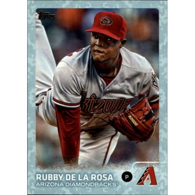 2015 Topps Update Snow Camo #US245 Rubby De La Rosa