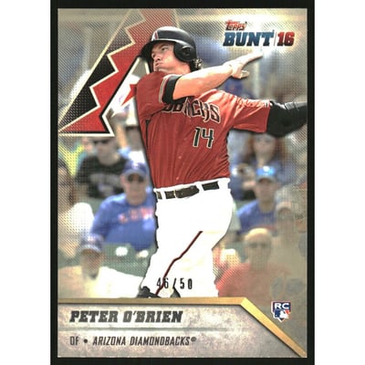 2016 Topps Bunt Topaz #134 Peter O'Brien
