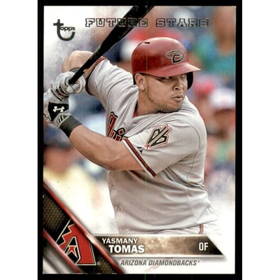 2016 Topps Vintage Stock #186 Yasmany Tomas FS