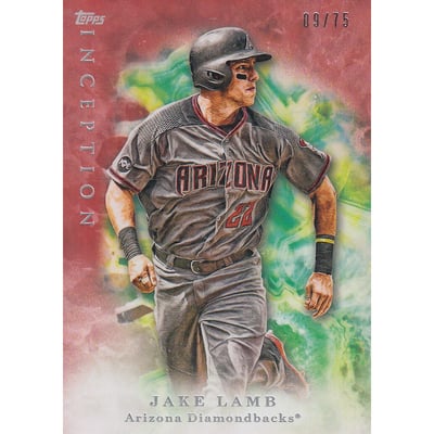 2017 Topps Inception Red #91 Jake Lamb