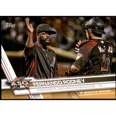2017 Topps Update 5x7 Gold #US195 Fernando Rodney