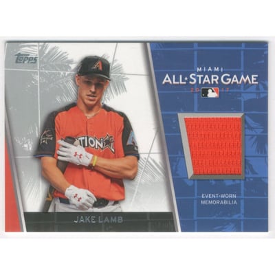 2017 Topps Update All Star Stitches #ASRJL Jake Lamb