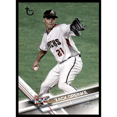 2017 Topps Update Vintage Stock #US130 Zack Greinke