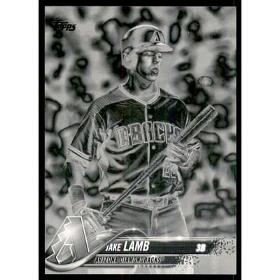 2018 Topps Black and White Negative #248 Jake Lamb