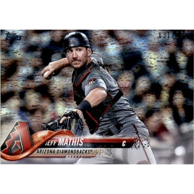2018 Topps Factory Set Foilboard #474 Jeff Mathis