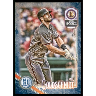2018 Topps Gypsy Queen Indigo #82 Paul Goldschmidt