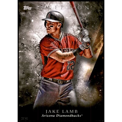 2018 Topps Inception 5x7 #81 Jake Lamb