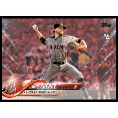 2018 Topps Mother's Day Pink #174 Jimmie Sherfy